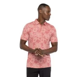 TravisMathew Men's Cactus Fruit Polo 2023