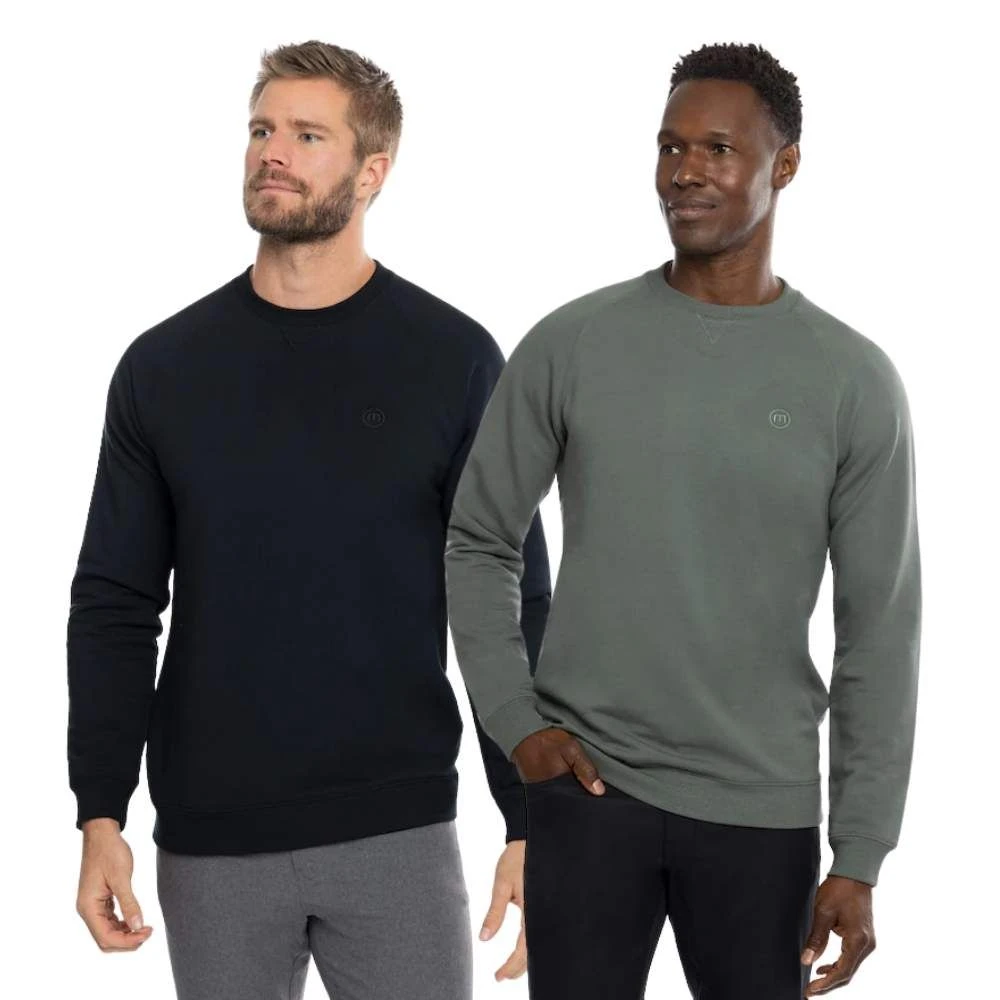 TravisMathew Men's Cloud OG 3.0 Crewneck Pullover Sweater 3 TravisMathew Men's Cloud OG 3.0 Crewneck Pullover Sweater