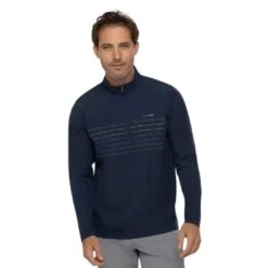 TravisMathew Men's Some Beach Quarter Zip Pullover 2023
