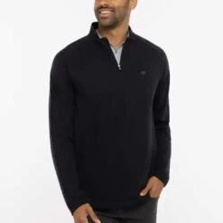 TravisMathew Men's Upgraded Quarter Zip Pullover 2023 -golf travismathew mens upgraded quarter zip pullover 2023 143812 c 4