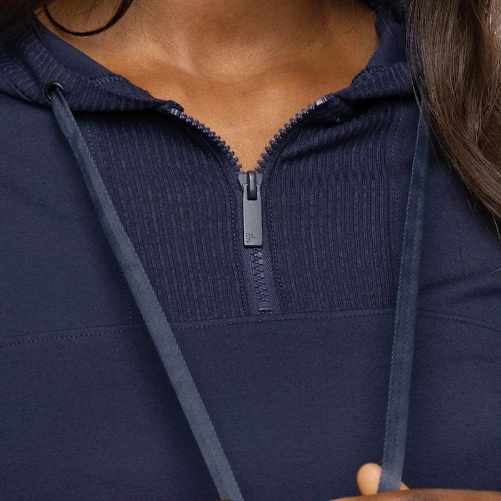 TravisMathew Women's Horizon Line 1/4 Zip Hoodie 6 TravisMathew Women's Horizon Line 1/4 Zip Hoodie - Image 4