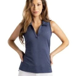 TravisMathew Women's Majorca Sleeveless Polo 2023 -golf travismathew womens majorca sleeveless polo 2023 139408 c 4