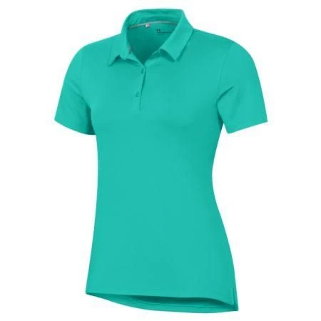 Under Armour Women's 2022 T2 Green Solid Polo 6 Under Armour Women's 2022 T2 Green Solid Polo - Image 4