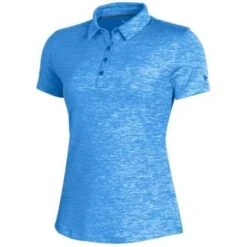 Under Armour Women's 2022 Zinger 2.0 Heather Polo -golf under armour womens 2022 zinger 20 heather golf polo 130836 c 3