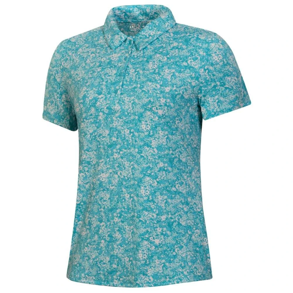 Under Armour Women's Zinger Floret Print Polo 2023 4 Under Armour Women's Zinger Floret Print Polo 2023 - Image 2