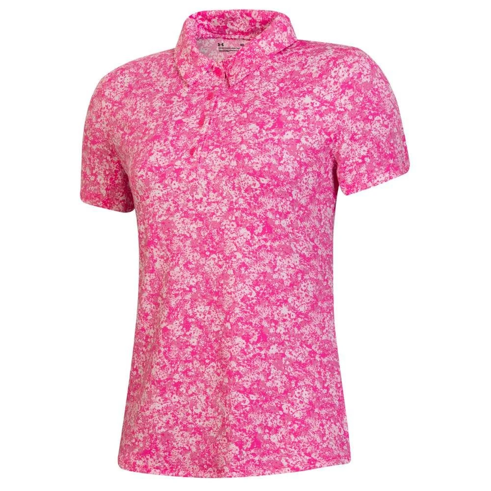 Under Armour Women's Zinger Floret Print Polo 2023 5 Under Armour Women's Zinger Floret Print Polo 2023 - Image 3