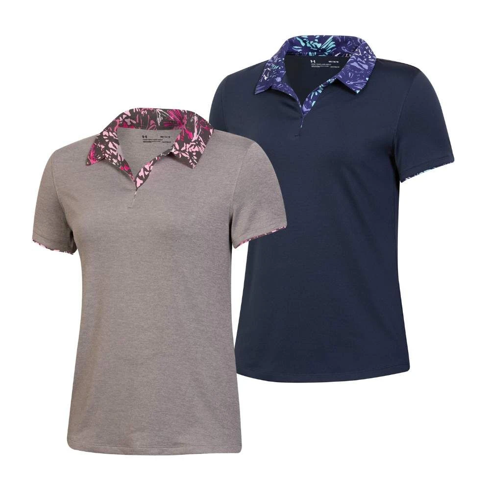 Under Armour Women's Zinger Short Sleeve Wild Fields Polo 2023 3 Under Armour Women's Zinger Short Sleeve Wild Fields Polo 2023