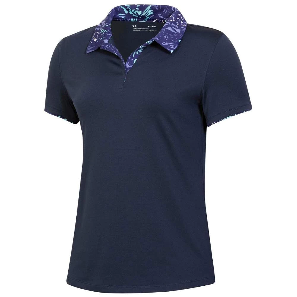 Under Armour Women's Zinger Short Sleeve Wild Fields Polo 2023 5 Under Armour Women's Zinger Short Sleeve Wild Fields Polo 2023 - Image 3