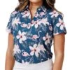 Waggle Women's Flamingo Flyer Polo 2023 -golf waggle womens flamingo flyer polo 2023 142785 c 1