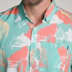 William Murray Happy Hands Club Button Down Shirt -golf william murray happy hands club button down shirt 145421 c 3