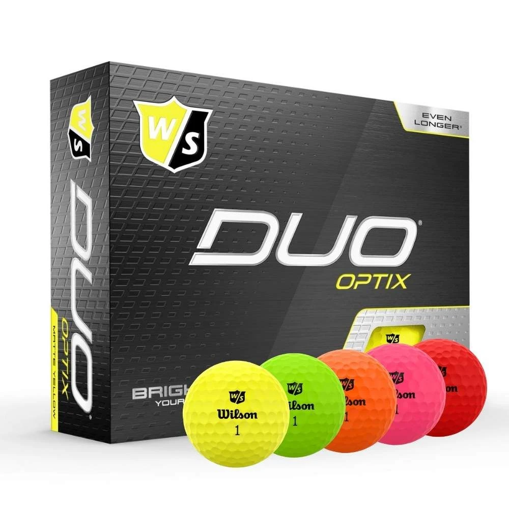 Wilson Duo Optix Golf Balls 3 Wilson Duo Optix Golf Balls